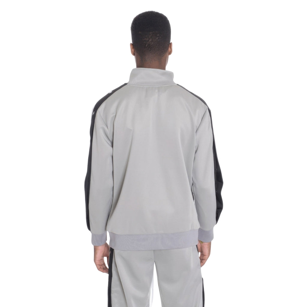 Snap Button Track Jacket