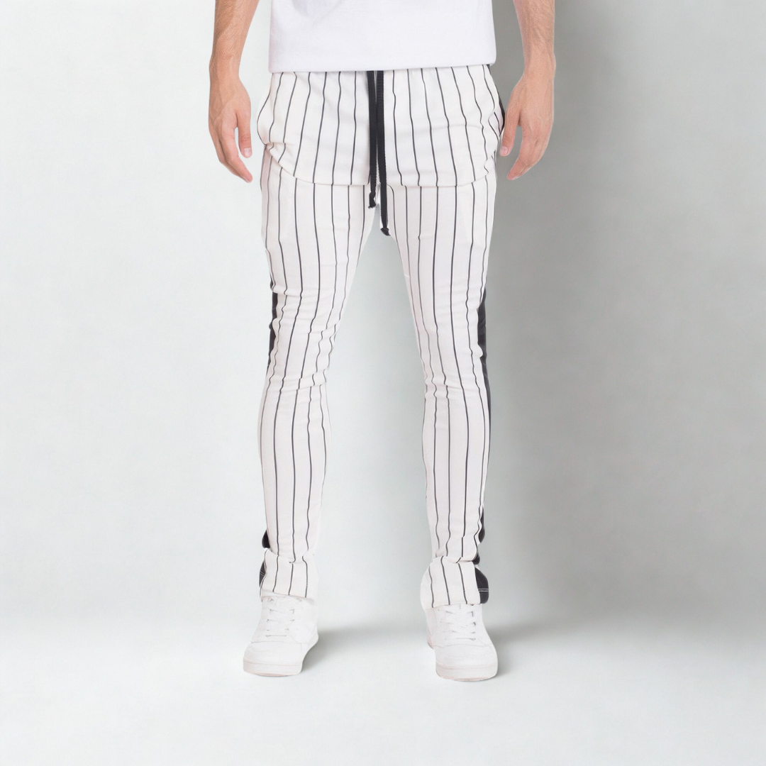 Pin Stripe Track Pants