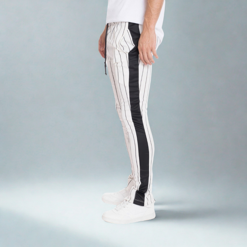Pin Stripe Track Pants