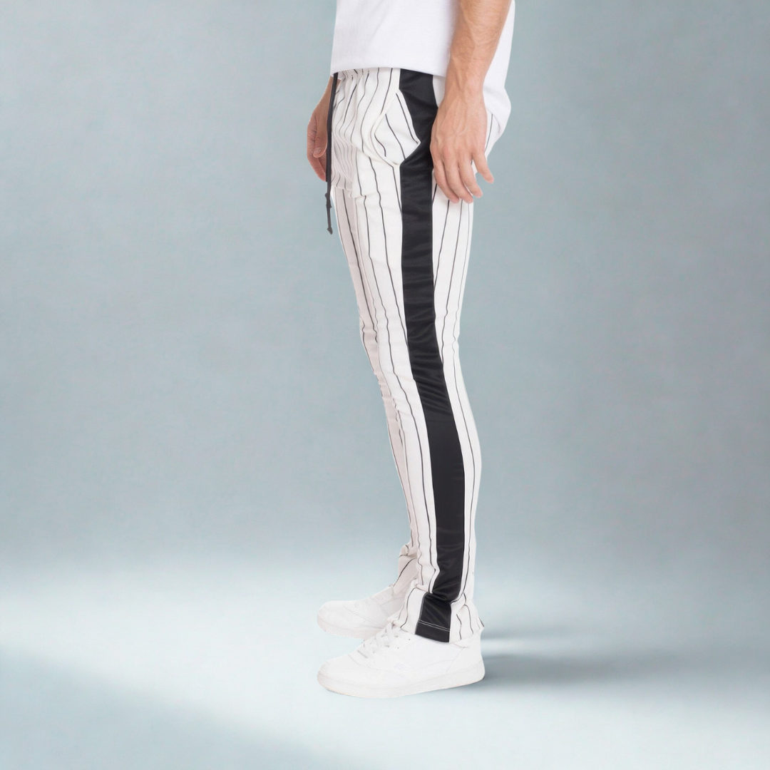 Pin Stripe Track Pants