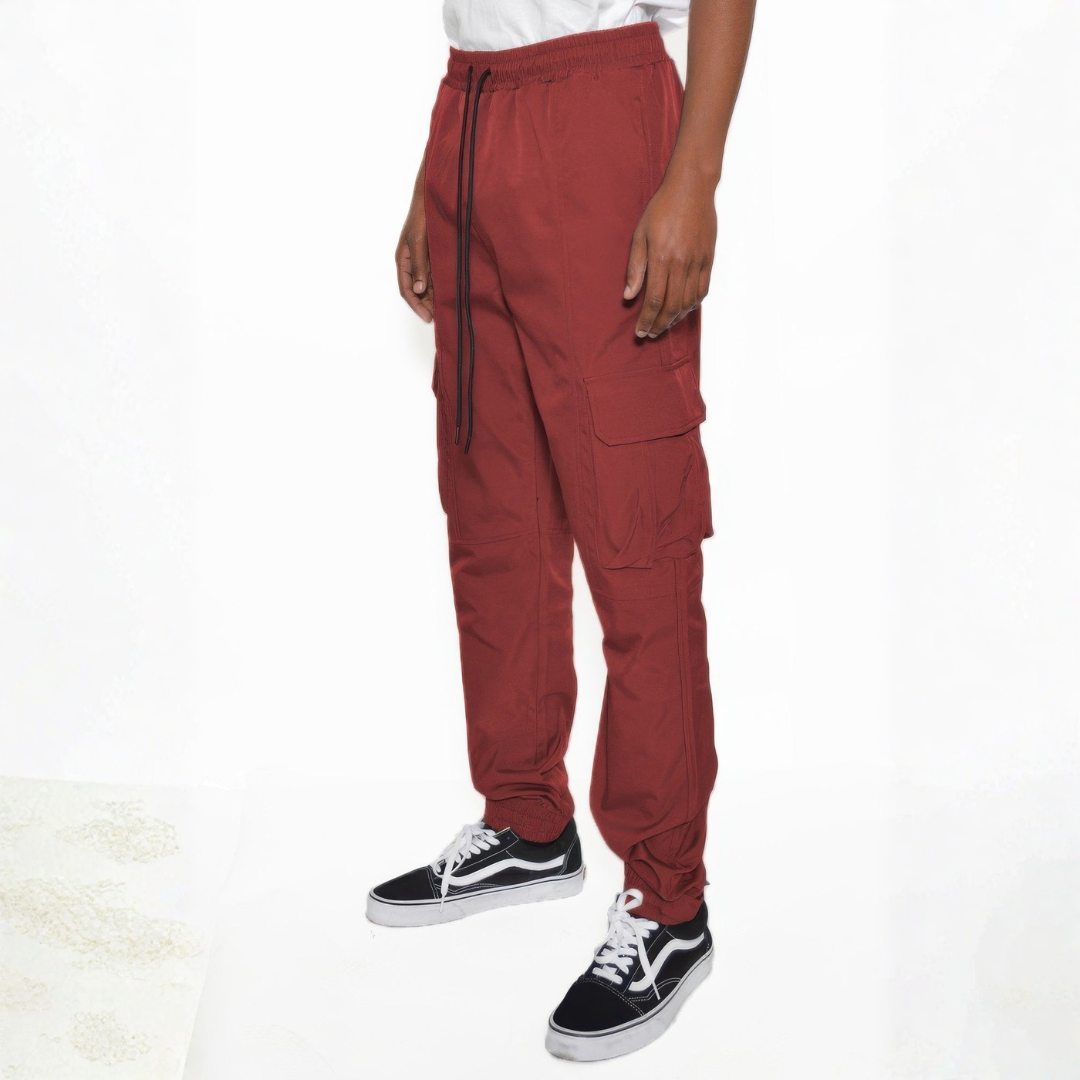 Peacock Iridesceint Jogger Pants