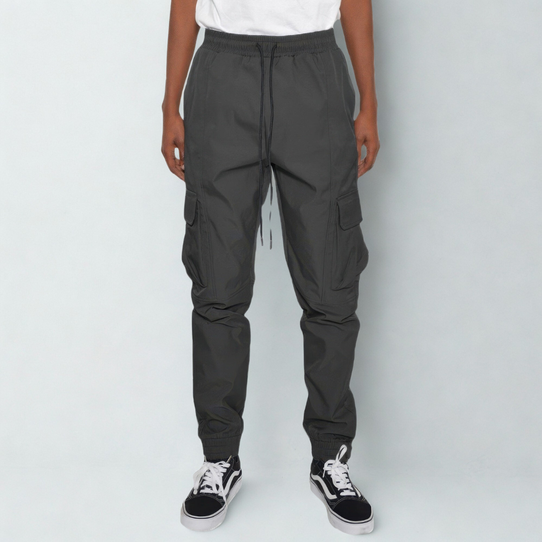 Peacock Iridesceint Jogger Pants