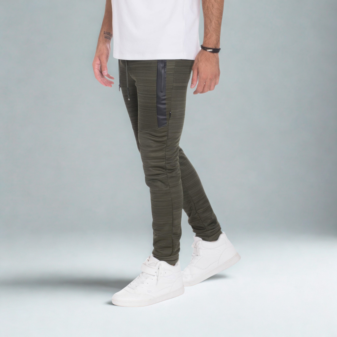 Men's Skinny Active Marble Jogger Pants