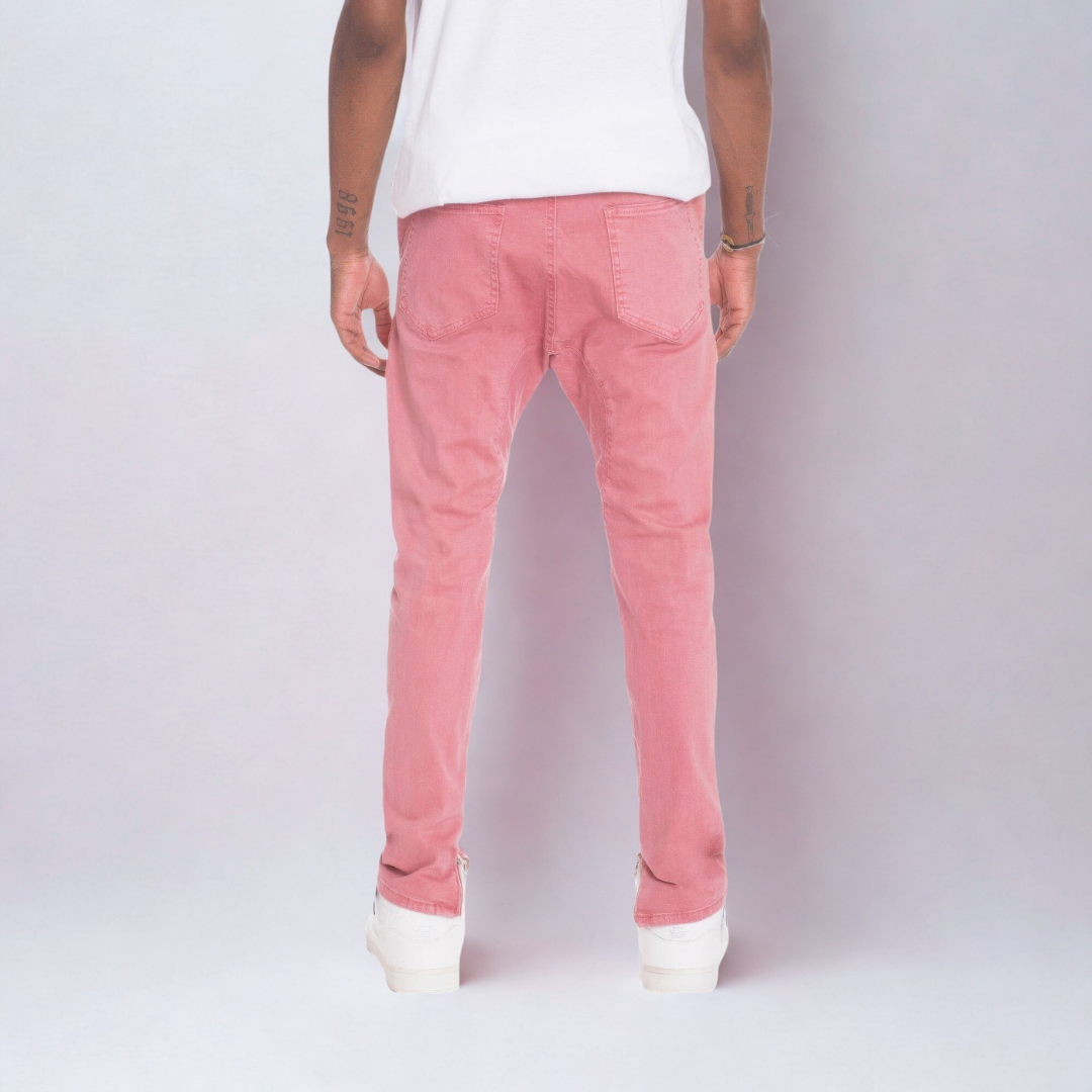 Distressed Denim Checkered Tape