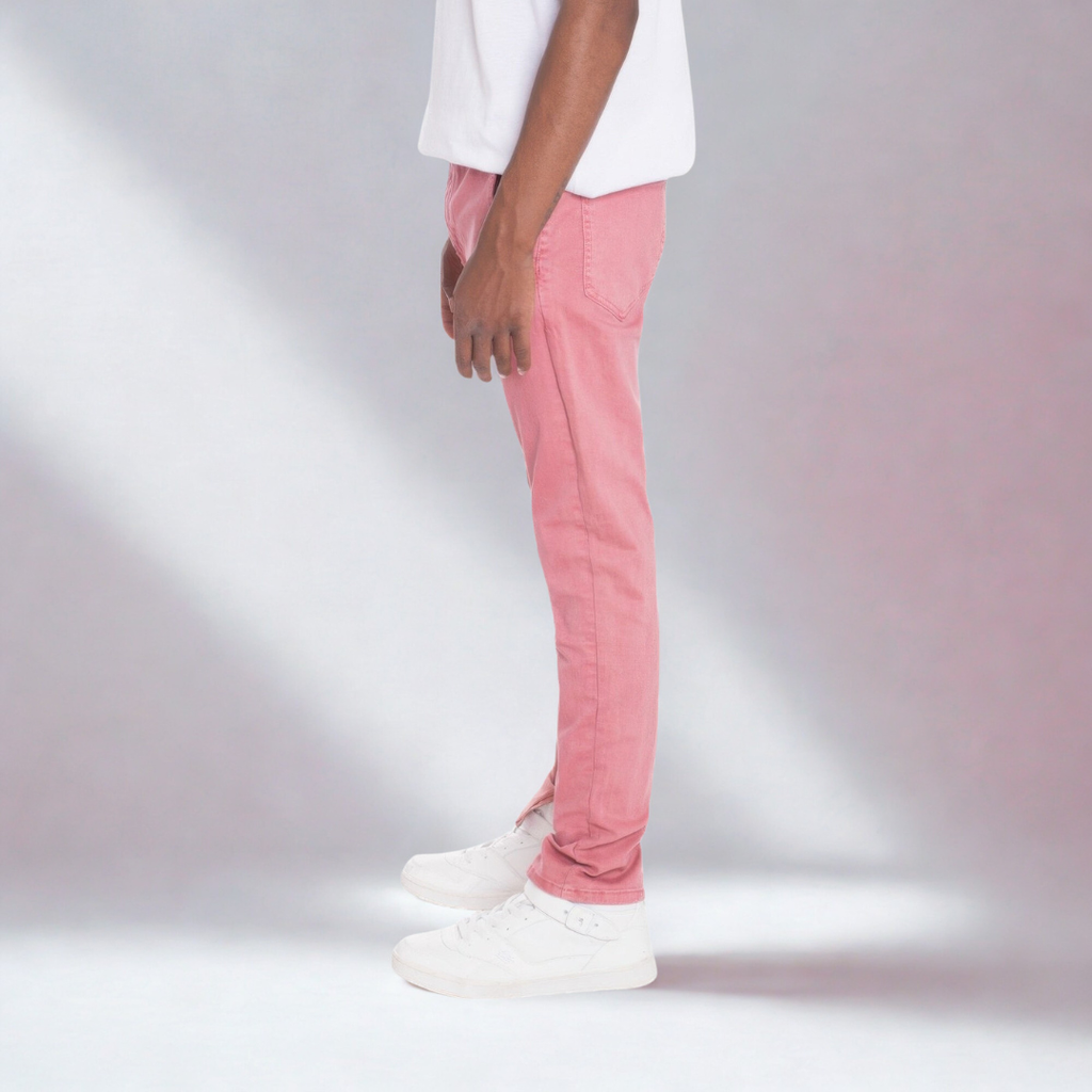 Distressed Denim Checkered Tape