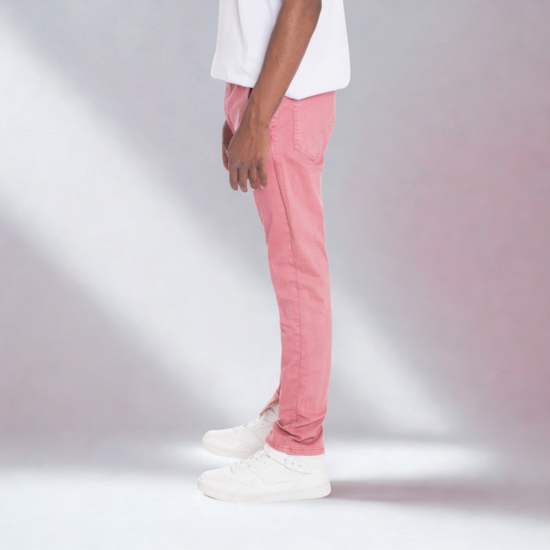 Distressed Denim Checkered Tape