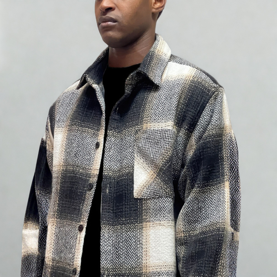 Mens Flannel Shirt Jacket Shacket
