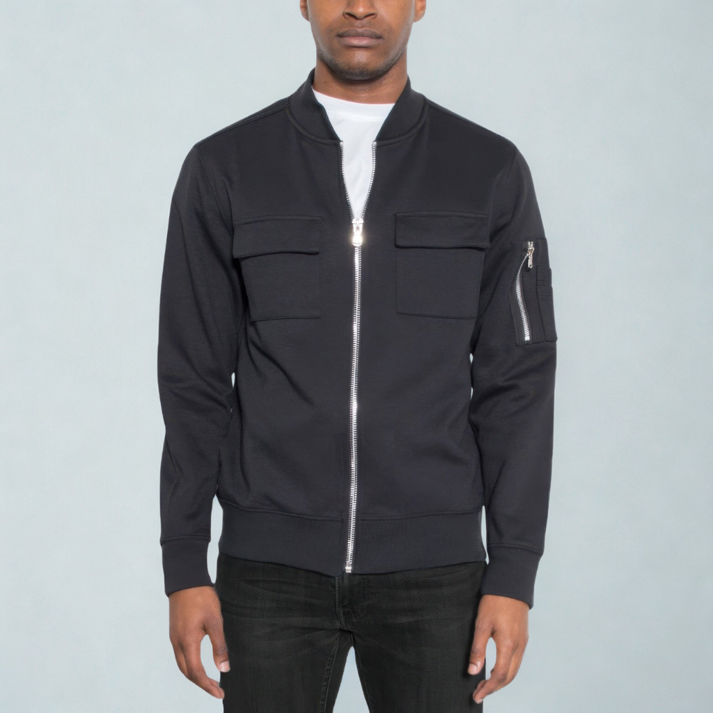 Cotton Zip Up Light Weight Jacket