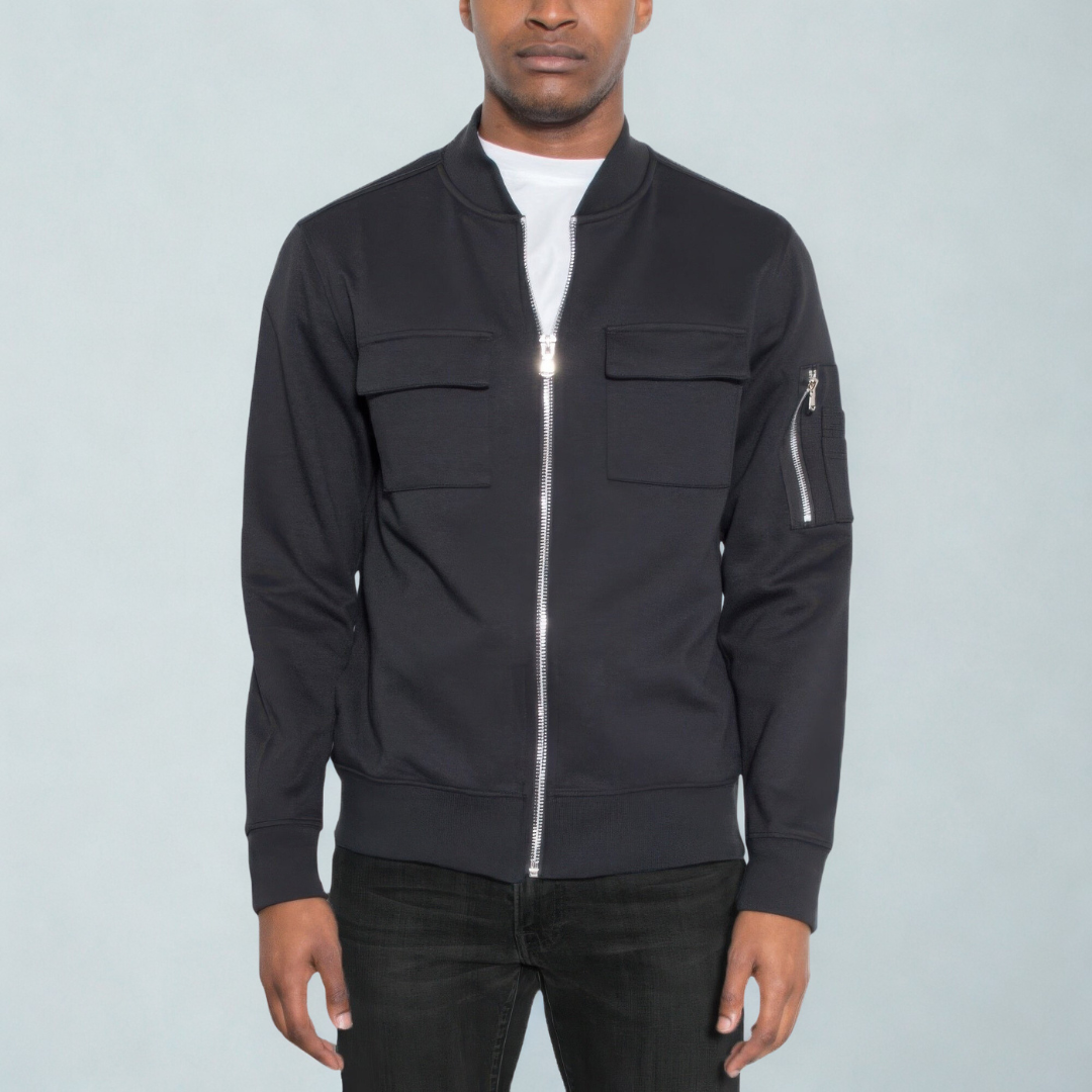 Cotton Zip Up Light Weight Jacket