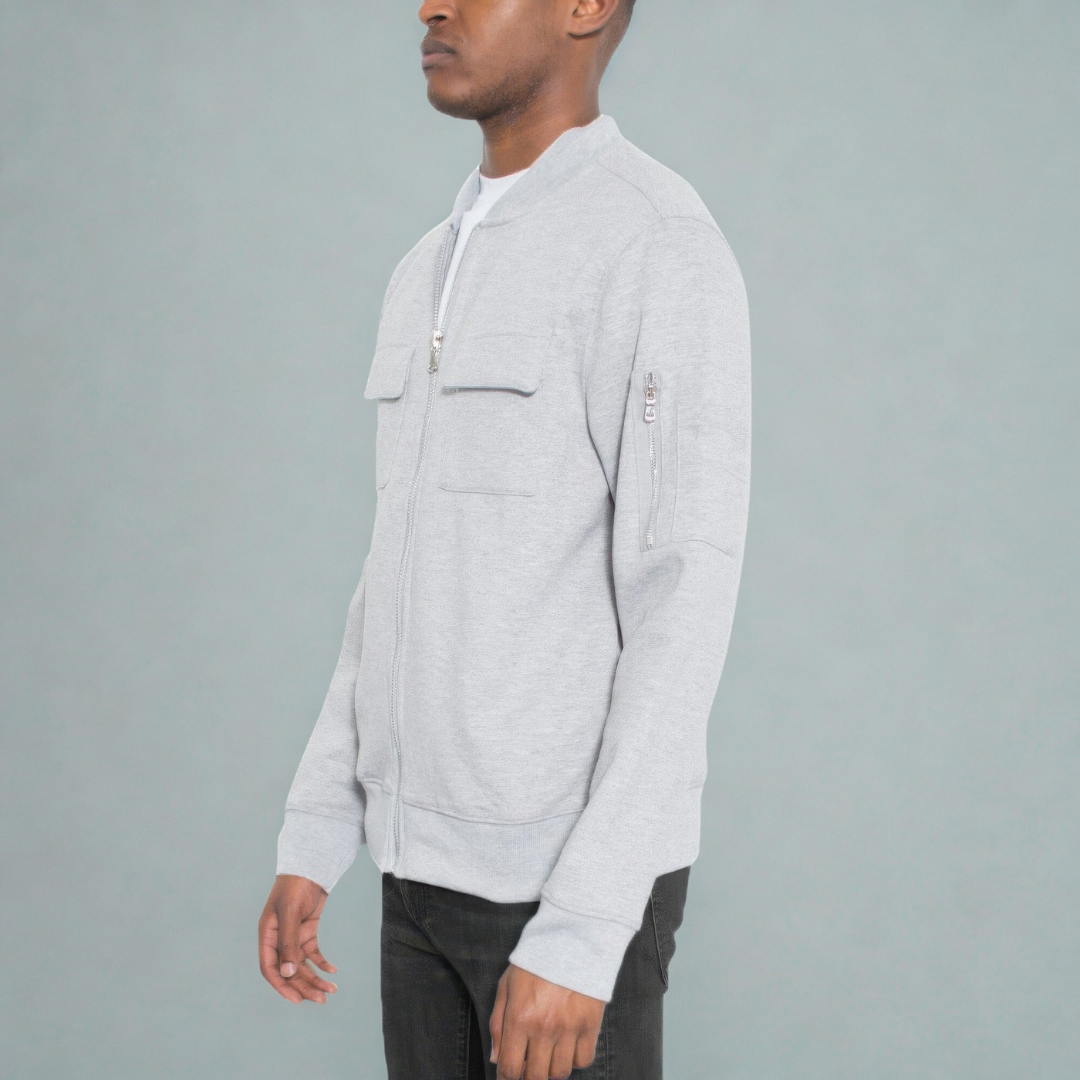 Cotton Zip Up Light Weight Jacket