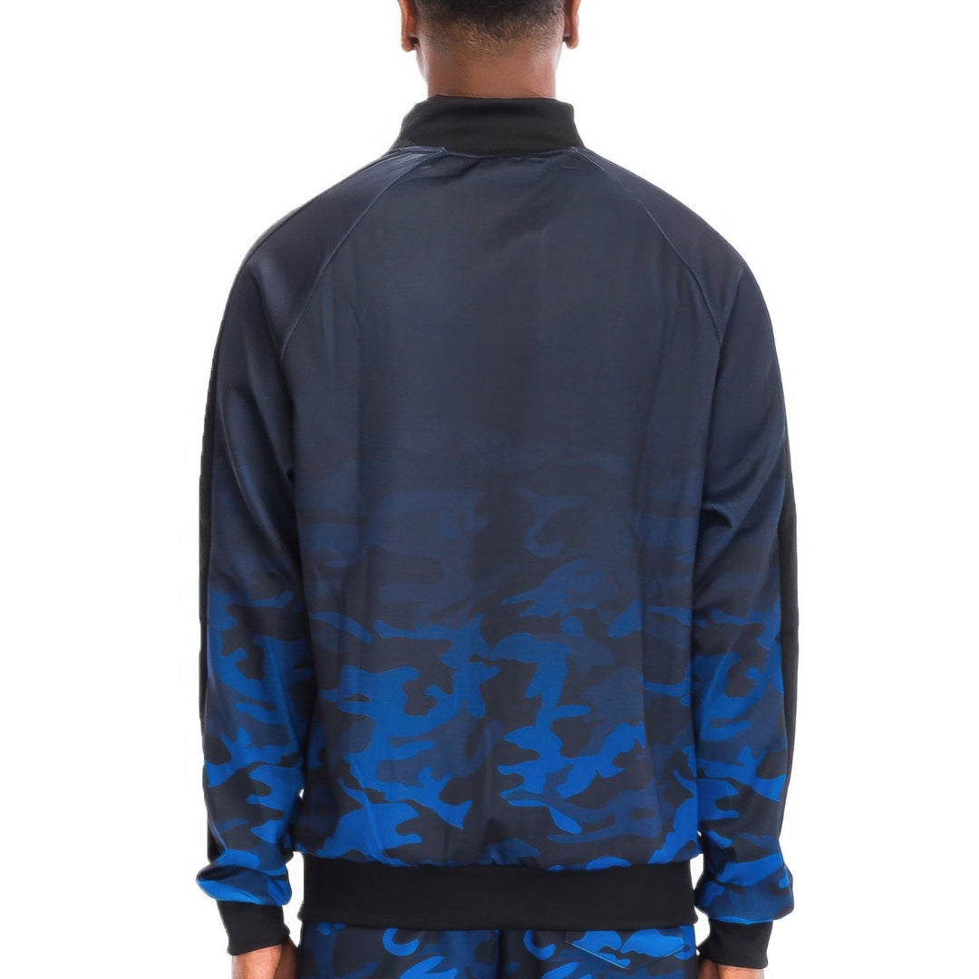 Mens Camo Ombre Track Jacket