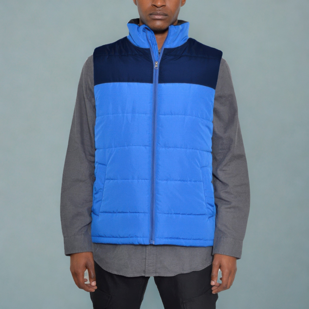 Padded Winter Two Tone Vest