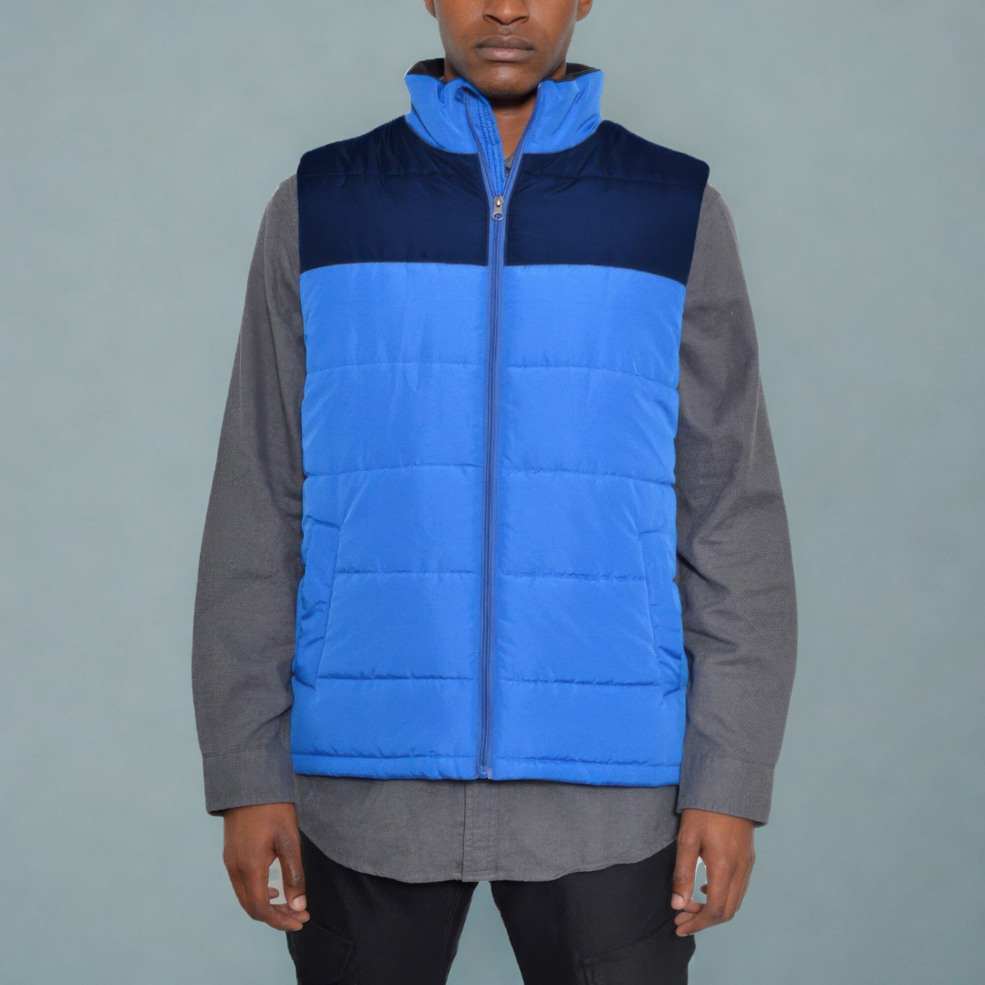 Padded Winter Two Tone Vest
