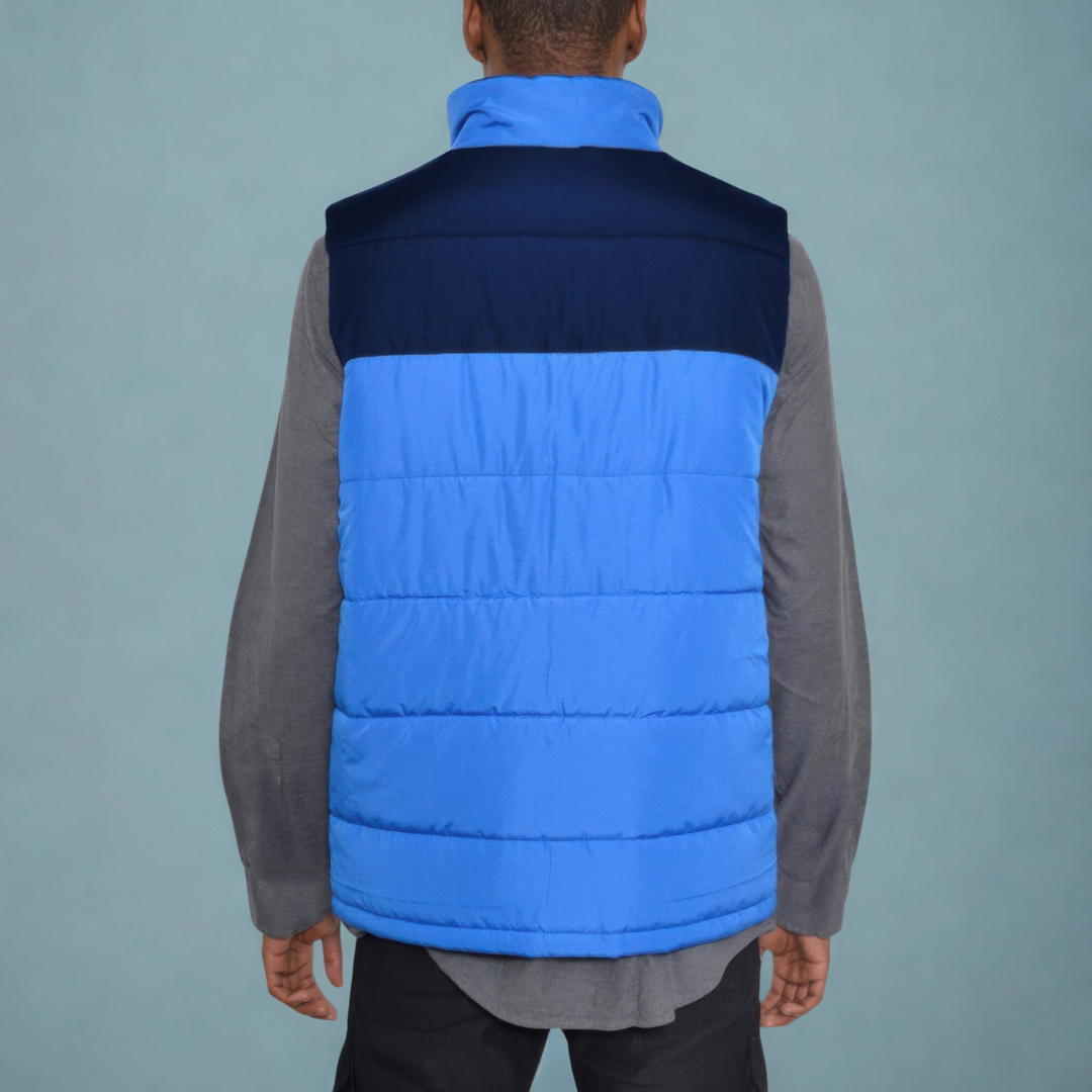 Padded Winter Two Tone Vest