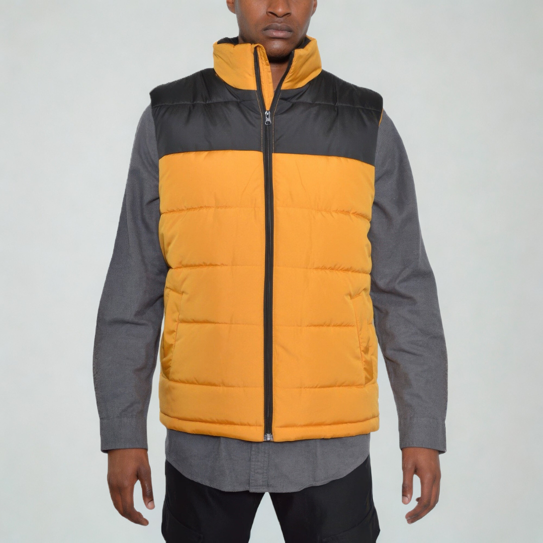 Padded Winter Two Tone Vest