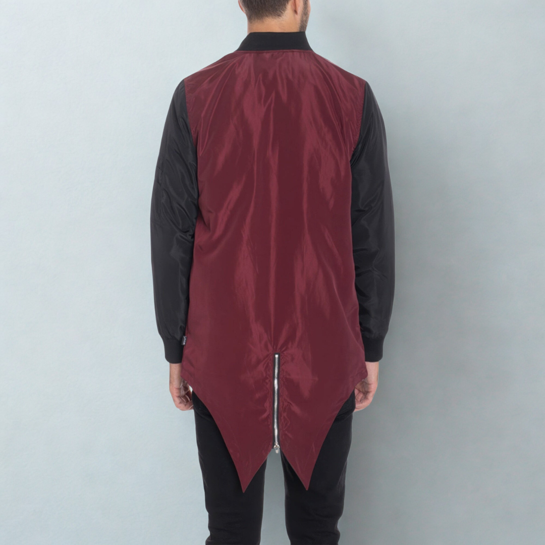 Mens Casual Windbreaker Satin Jacket