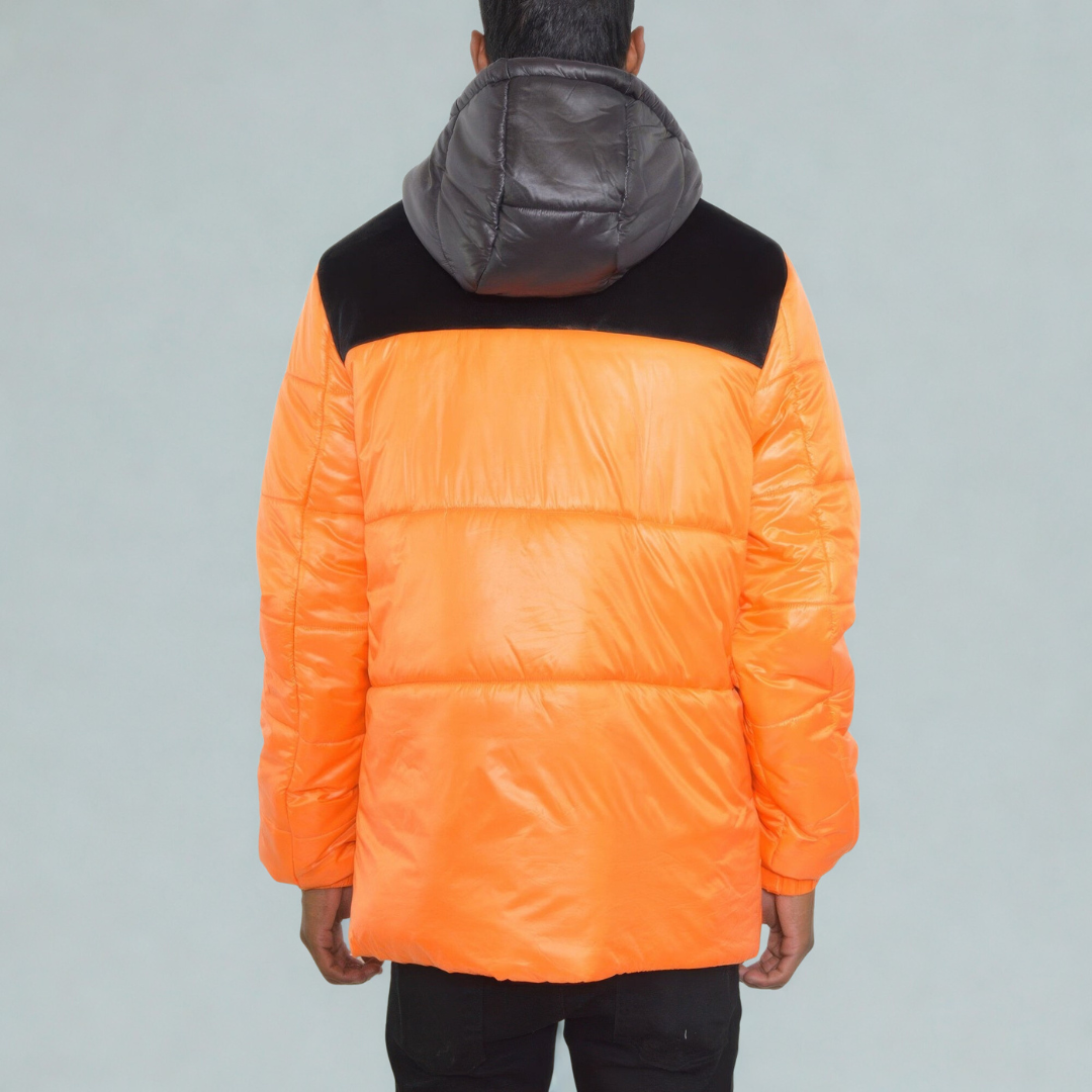Men's Padded Buffle Puffer Jacket