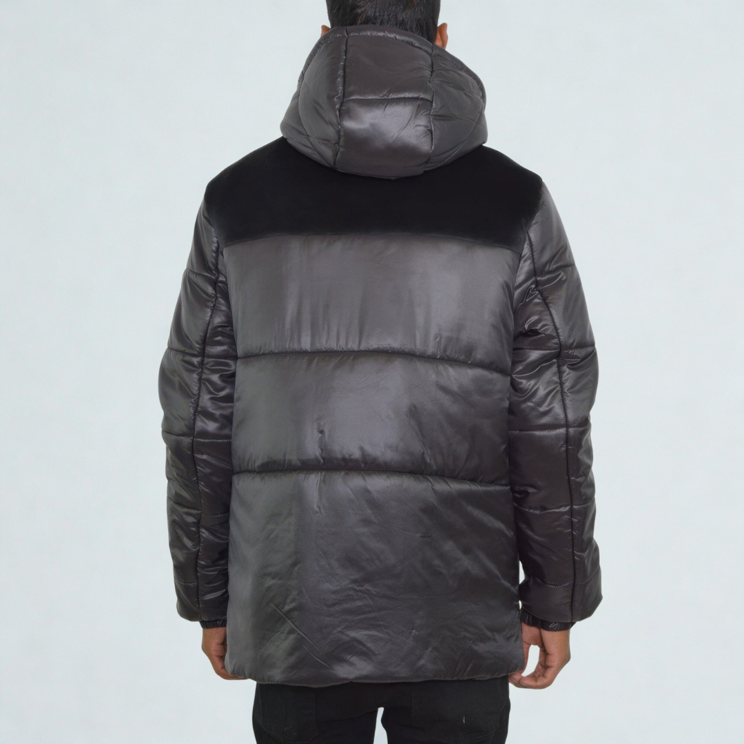 Men's Padded Buffle Puffer Jacket