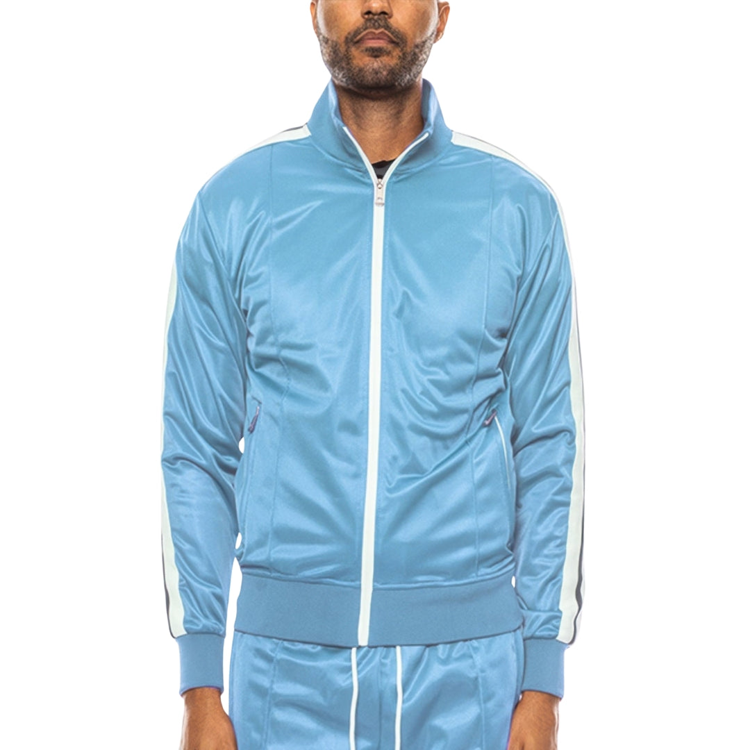 Single Stripe Tape Track Jacket