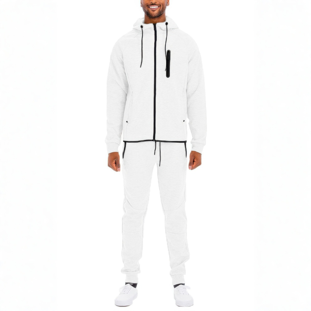 Mens Full Zip Sweat Pant Sweat Set
