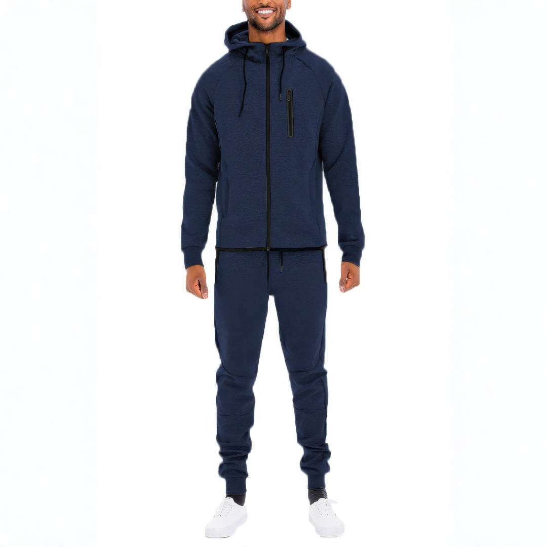Mens Full Zip Sweat Pant Sweat Set