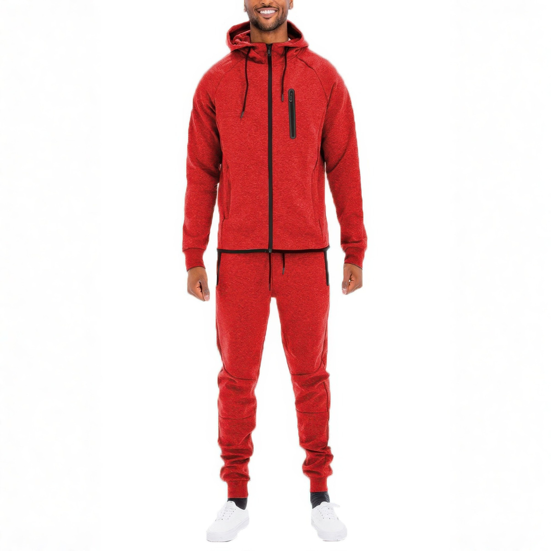 Mens Full Zip Sweat Pant Sweat Set