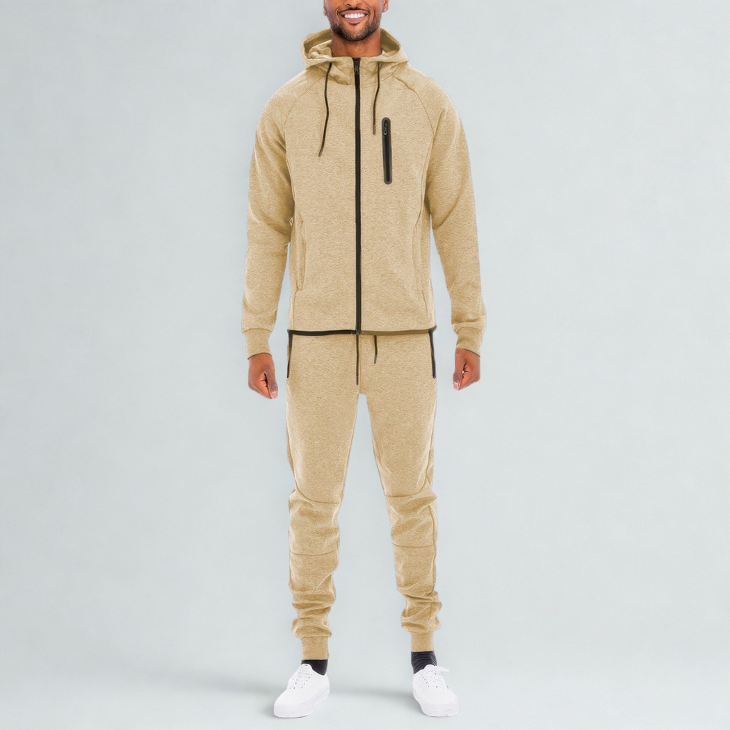 Mens Full Zip Sweat Pant Sweat Set