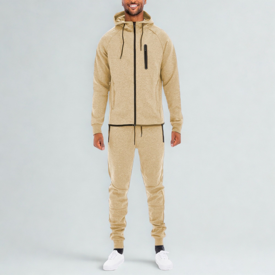 Mens Full Zip Sweat Pant Sweat Set