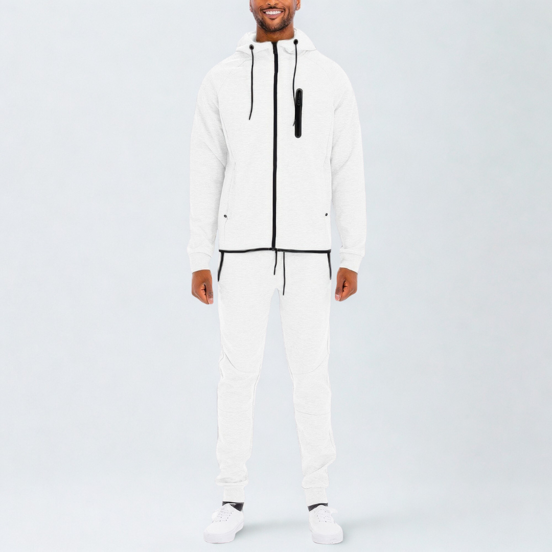 Mens Full Zip Sweat Pant Sweat Set