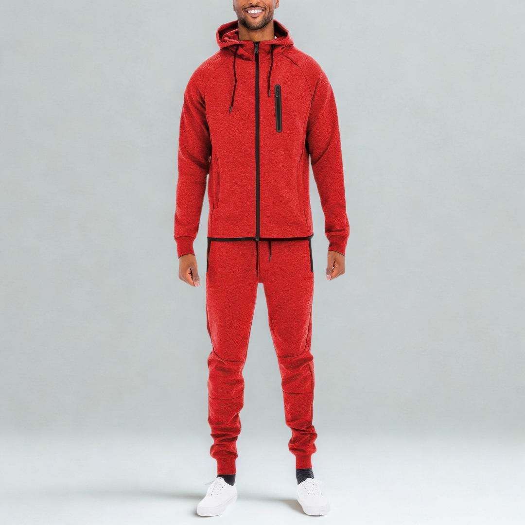 Mens Full Zip Sweat Pant Sweat Set