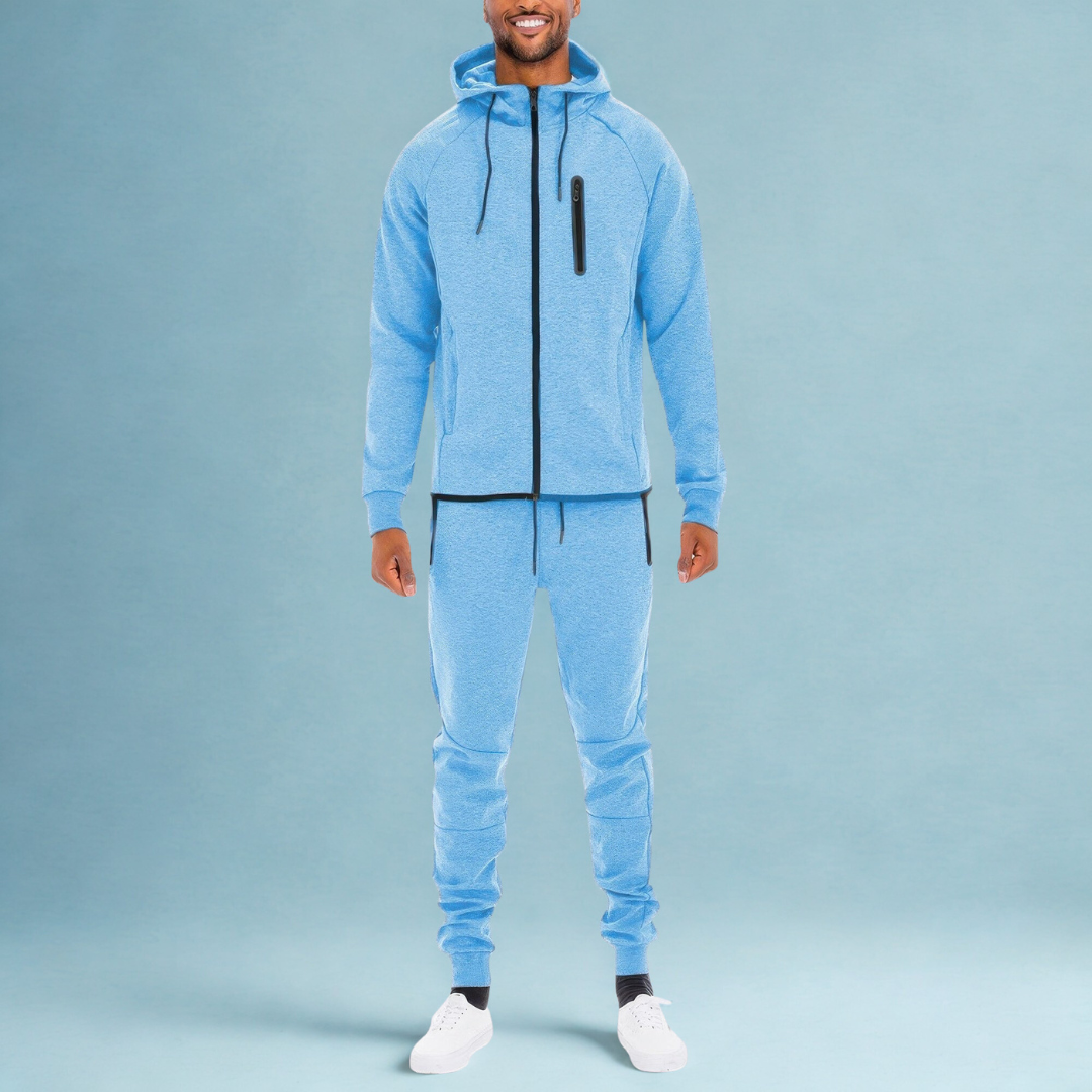 Mens Full Zip Sweat Pant Sweat Set