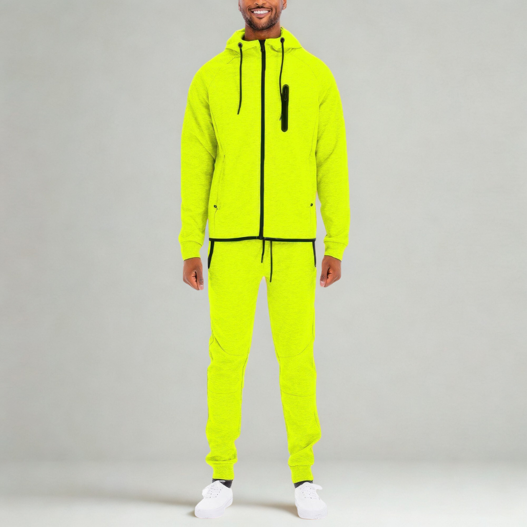 Mens Full Zip Sweat Pant Sweat Set