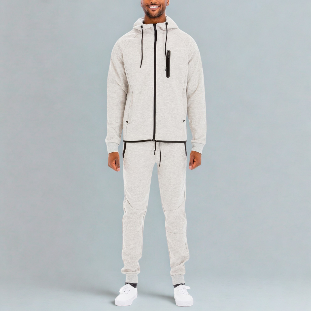 Mens Full Zip Sweat Pant Sweat Set