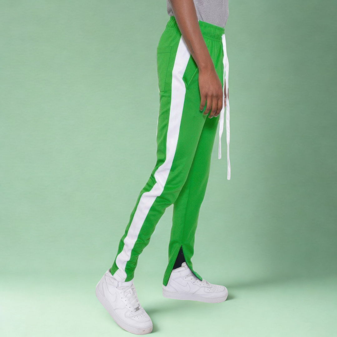Slim Fit Single Stripe Track Pant