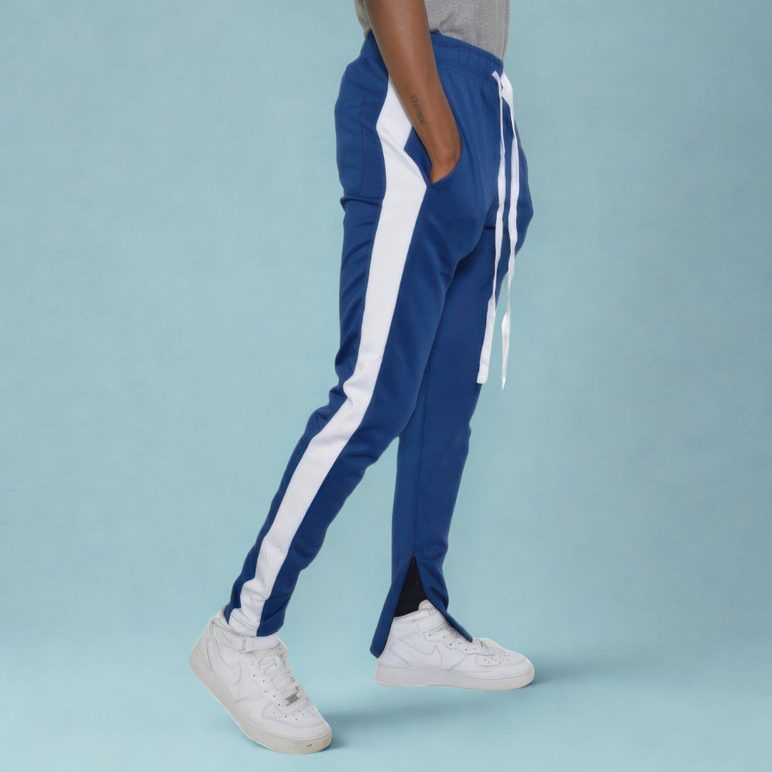 Slim Fit Single Stripe Track Pant