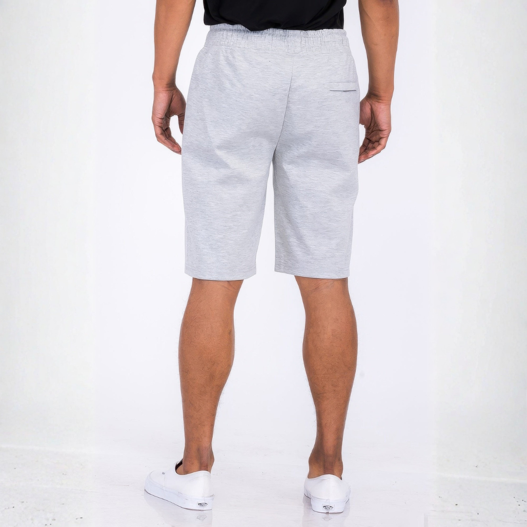Cotton Blend Lounge Sweat Shorts