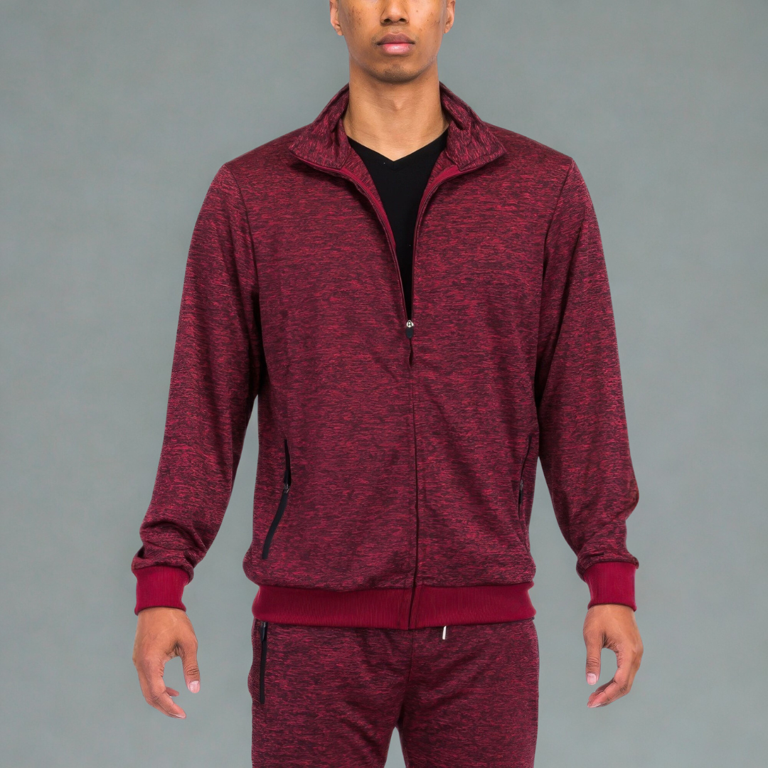 Marbled Track Jacket