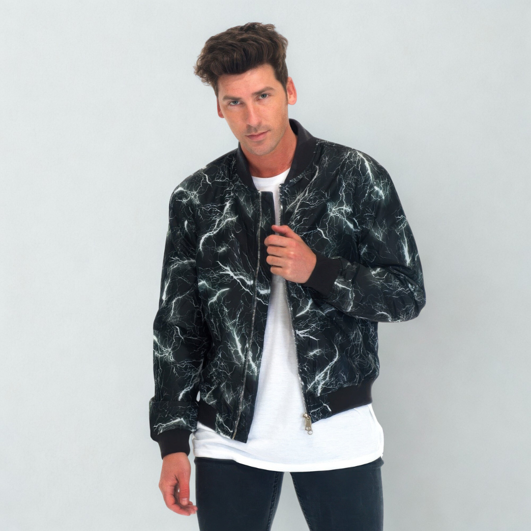 Lightning Bomber Windbreaker