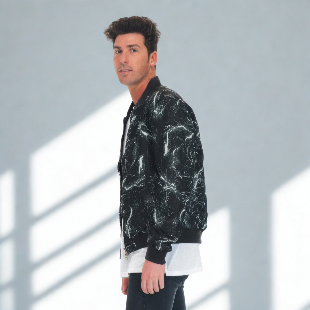 Lightning Bomber Windbreaker