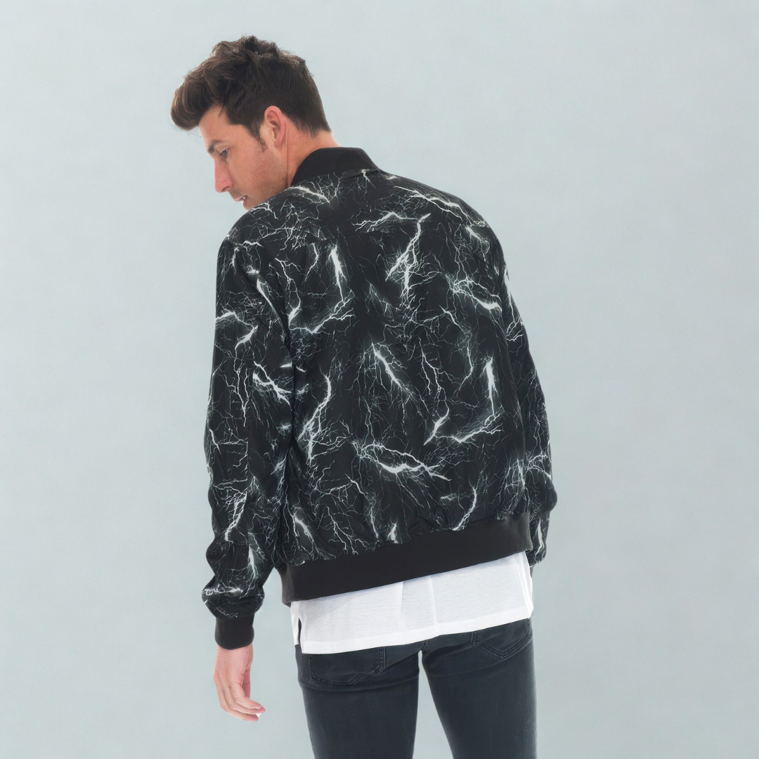 Lightning Bomber Windbreaker