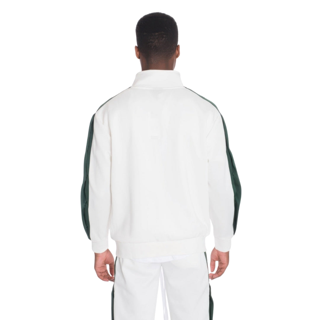 Snap Button Track Jacket