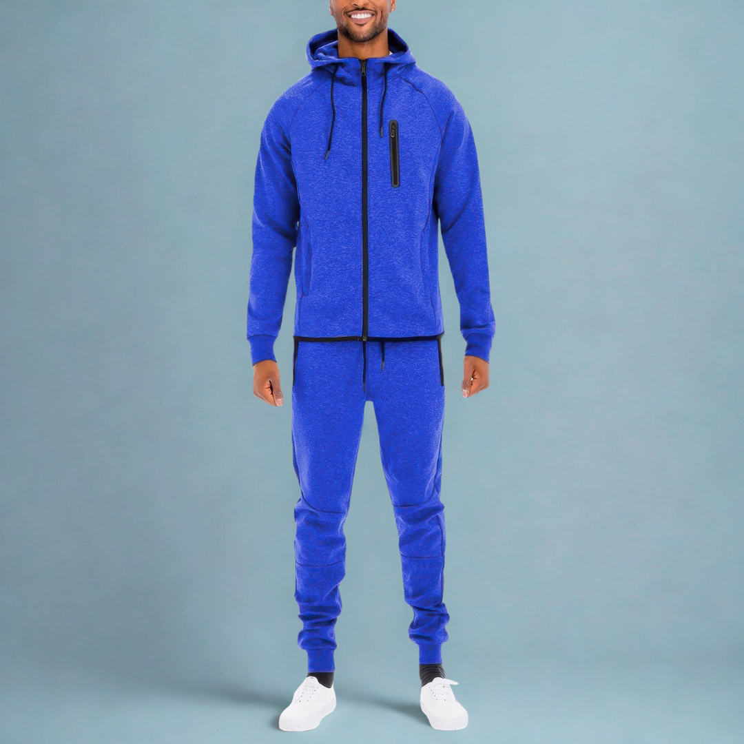 Mens Full Zip Sweat Pant Sweat Set